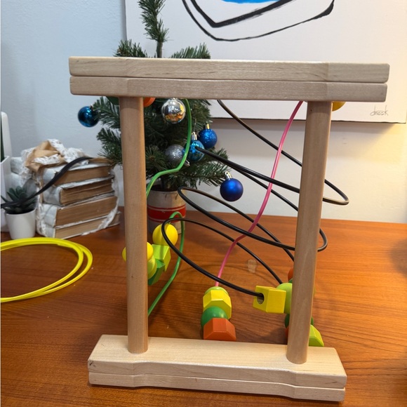 IKEA MULA Bead Roller Coaster Toy - Picture 3 of 3